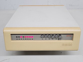 a DEC DF112 modem that speaks Bell 202